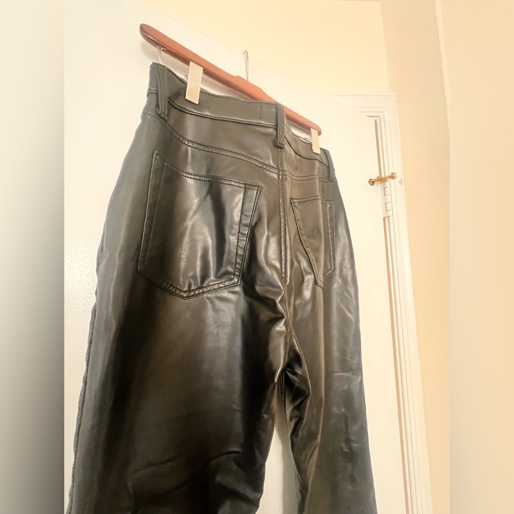 Abercrombie Ultra High Rise Ankle Straight Mixed Media Jeans 31/12S - Picture 5 of 5